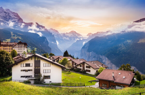 Lauterbrunnen i Jungfraujoch